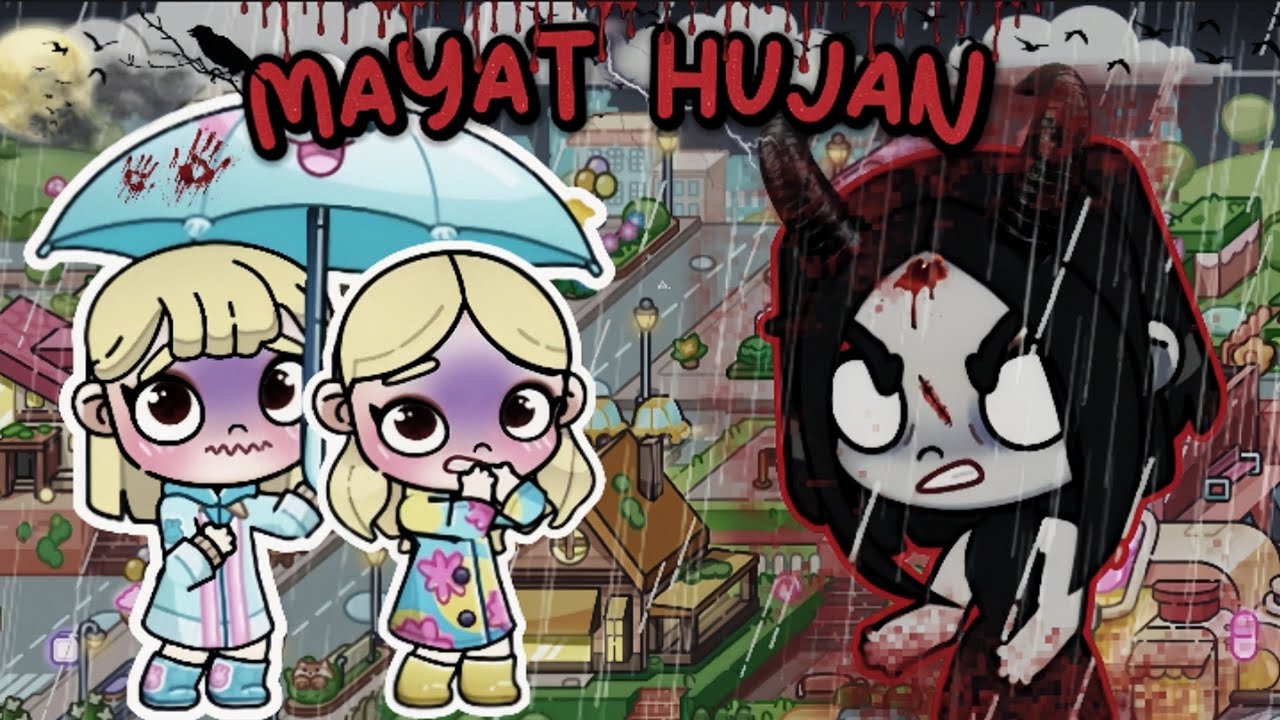 Mayat hujan berkeliaran saat hujan 🙀‼️ || tonton sampe habis kalo berani 😼 || drama Avatarworld