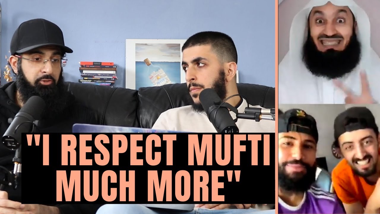 MUFTI MENK GOES LIVE WITH ADAM SALEH & SLIMMOFICATION - REACTION VIDEO