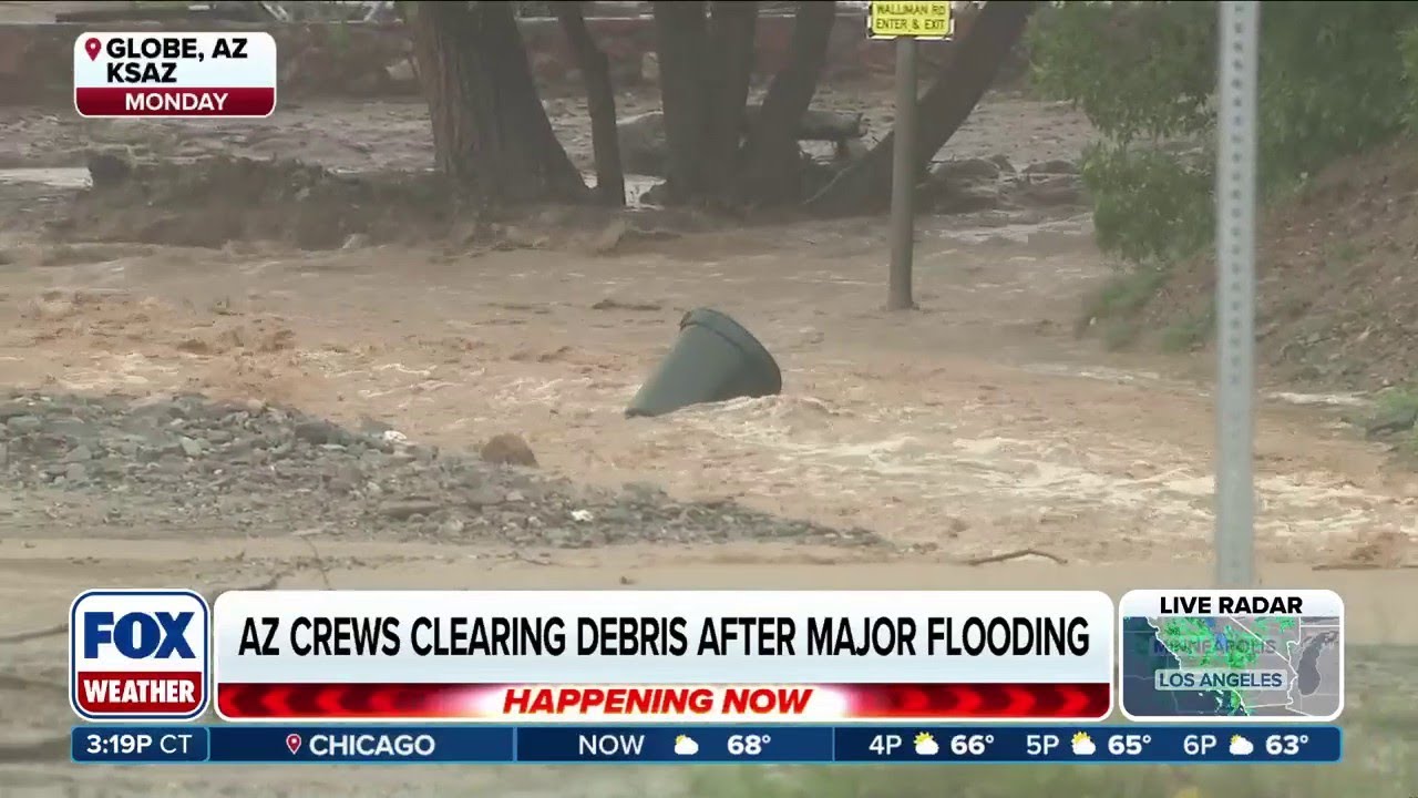 Major Flooding Prompts Evacuations In Globe, Arizona