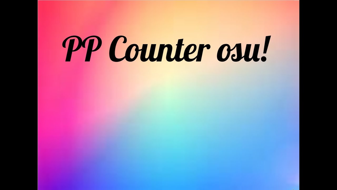 How to Download an in-game PP Counter for osu! 2020 | Works on all game modes! Super Simple!