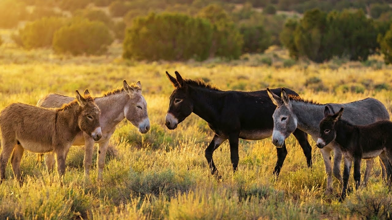 The Untamed Beauty of Wild Donkeys