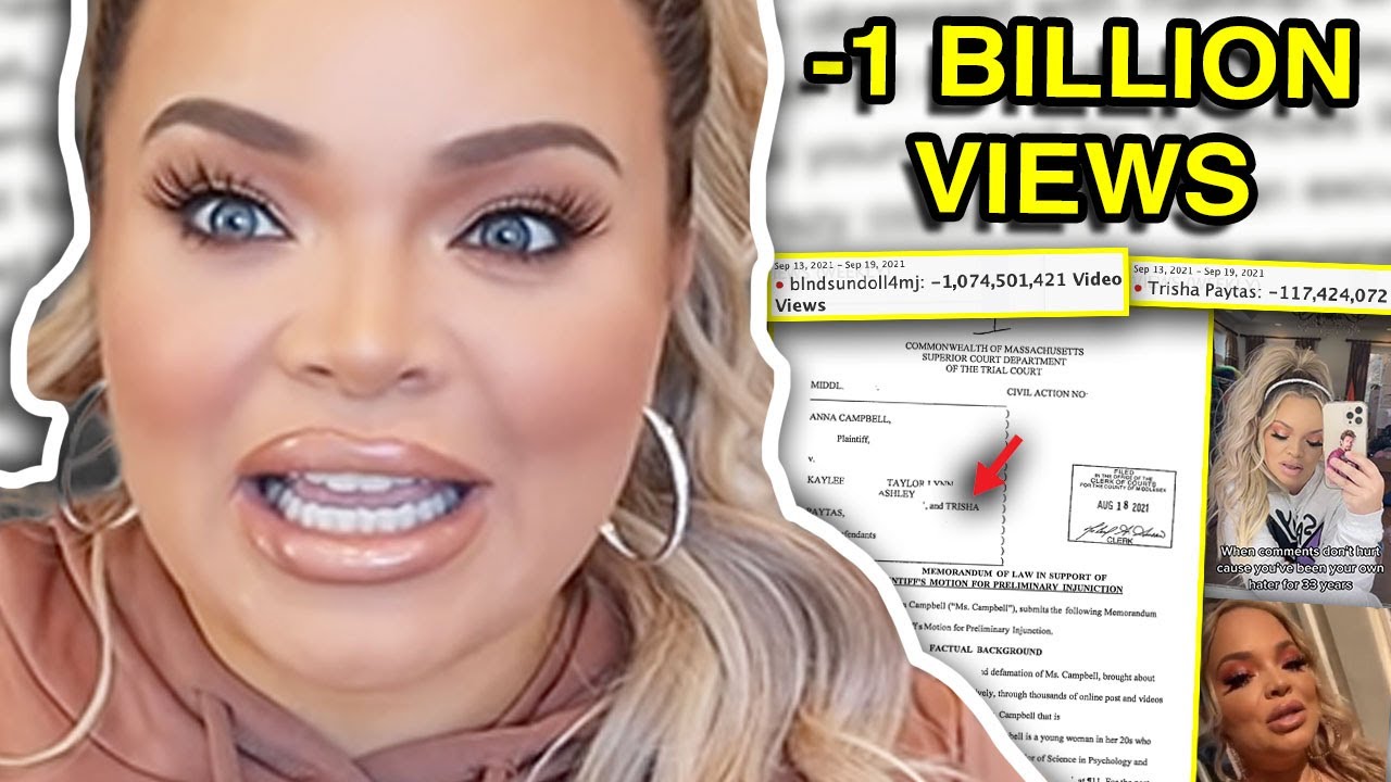 TRISHA PAYTAS IS GETTING SUED
