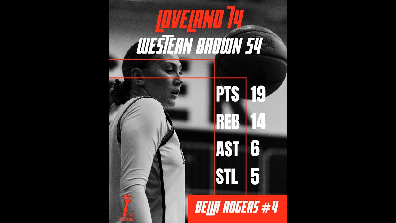 Bella Rogers #4 vs Western Brown