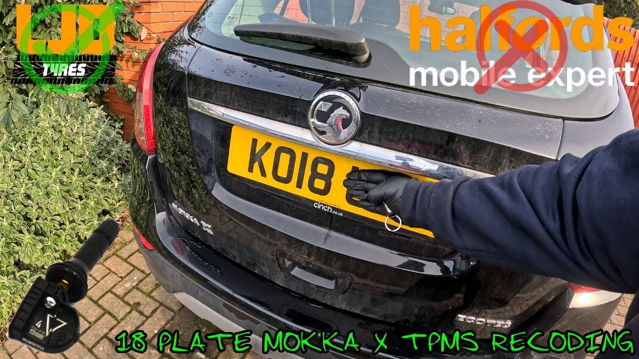 18 PLATE VAUXHALL MOKKA X TPMS (TYRE PRESSURE MONITORING) FITTING & RECODING | THE RIGHT WAY 1/2