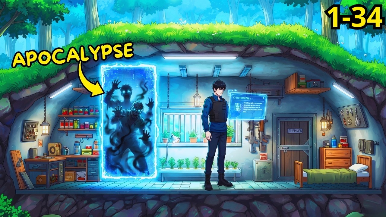 He Builds a Shelter in Another World Before the Apocalypse Begins on Earth! Manhwa Recap