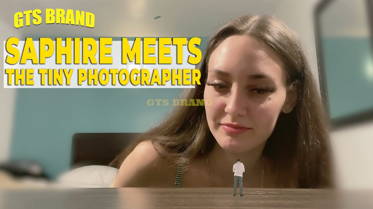 Saphire And The Tiny Photographer!