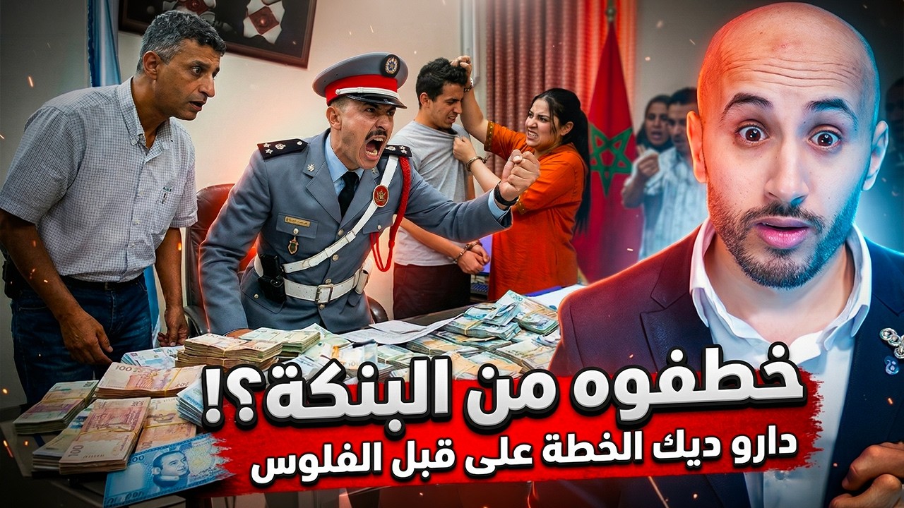 غادي يخرجوه من وسط البنك باش يديو ليه فلوسو، ولكن داكشي اللي وقع ما كانوش دايرين ليه الحساب 🤯🔥