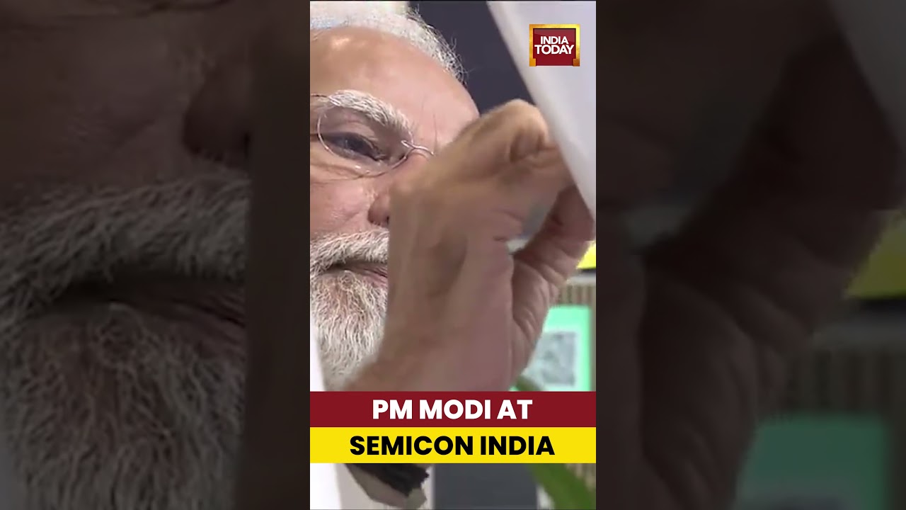 #pmmodi Attends Day 2 of Semicon India 2025 | Interacts with Semiconductor Experts in Delhi