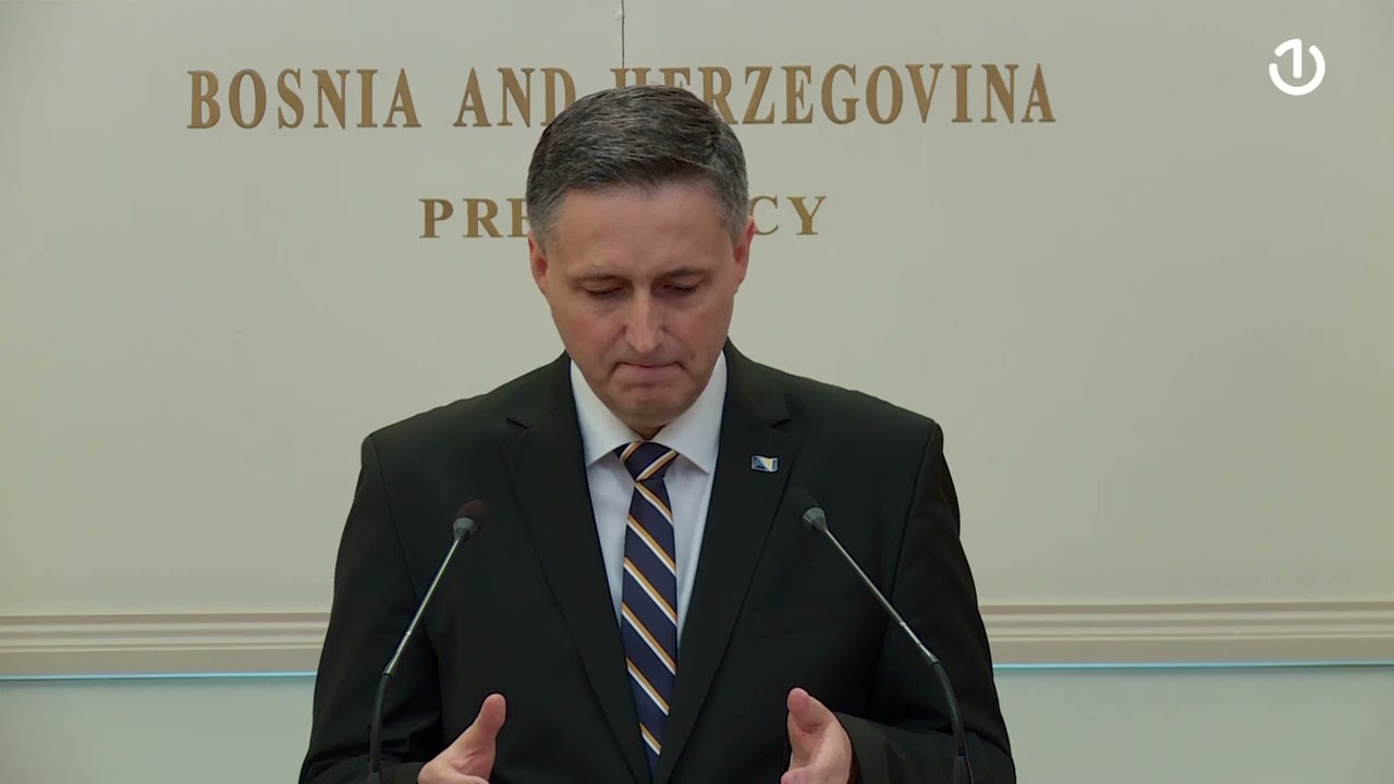 Denis Bećirović član Predsjedništva Bosne i Hercegovine - Press konferencija 20.03.2025.