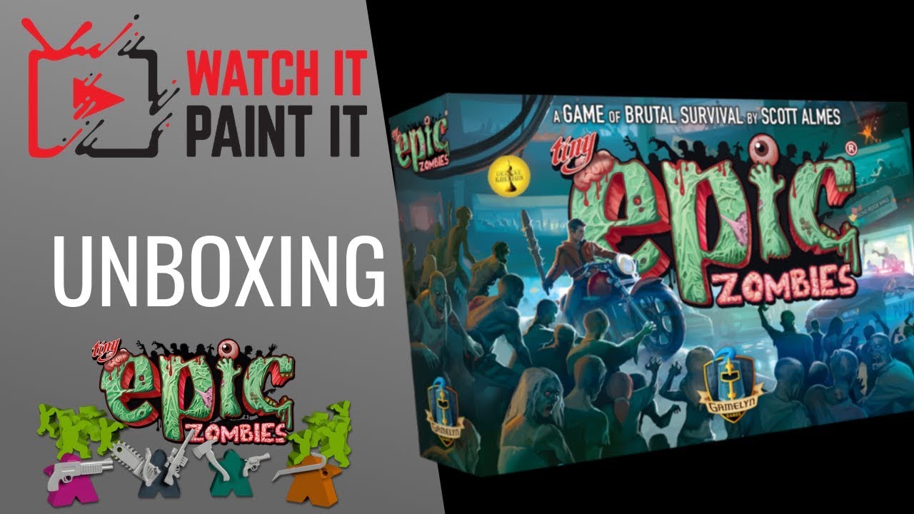 Tiny Epic Zombies - Unboxing