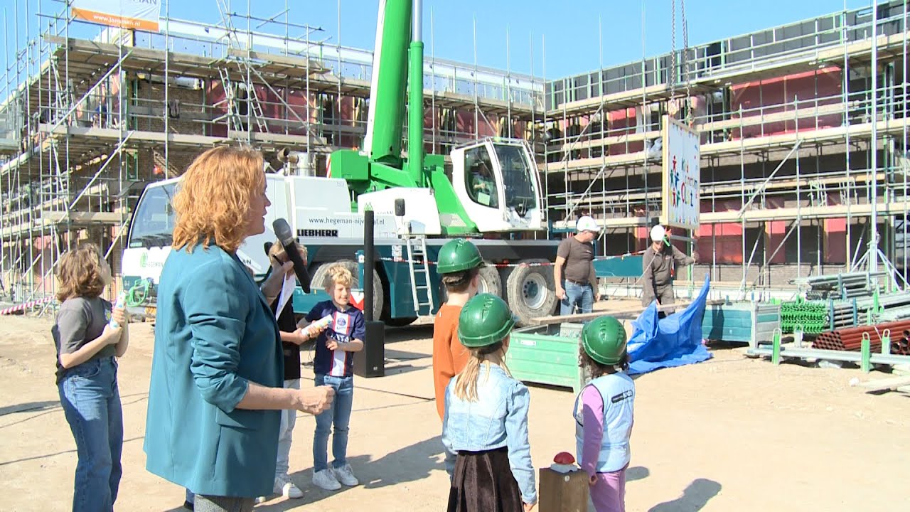 Hoogste punt bereikt nieuwe Kindcentrum Olst