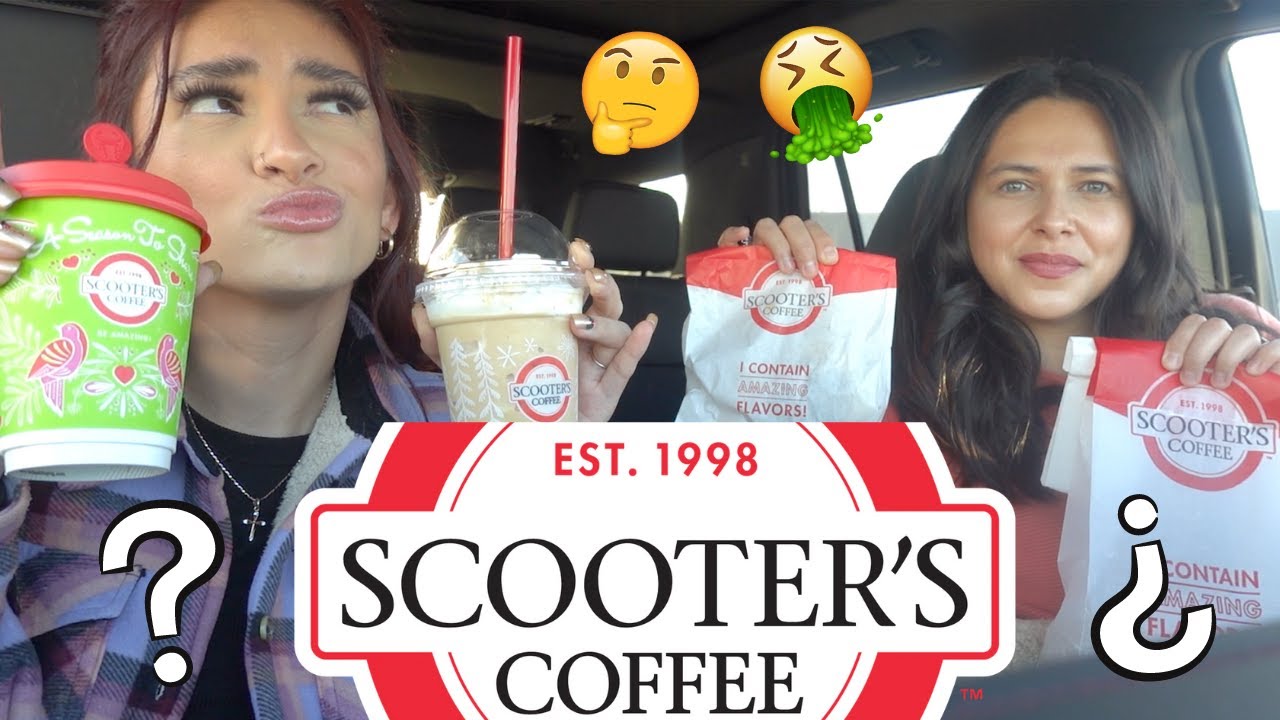 SCOOTERS COFFEE & FOOD REVIEW | BETTER THAN STARBUCKS?? 🤔