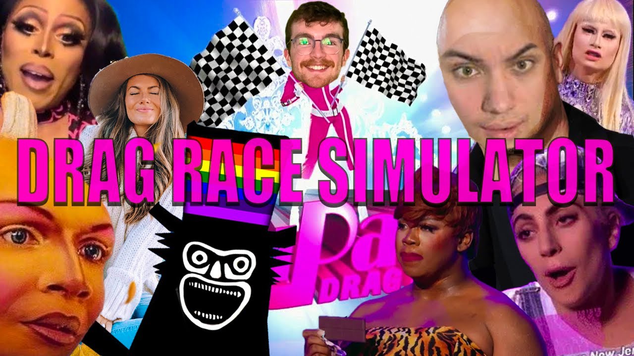 I made a fever dream in Drag Race simulator