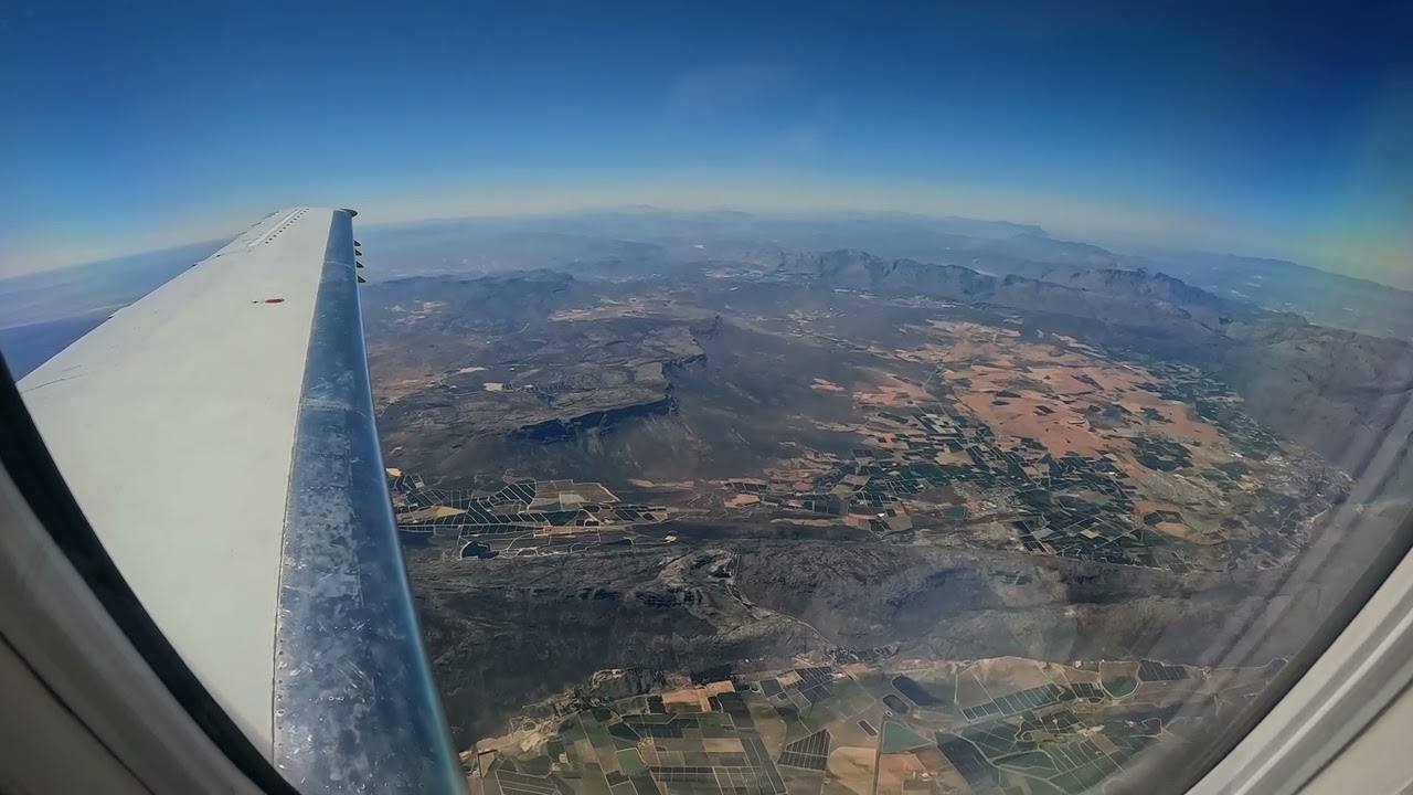 Travelers Flight View - Windhoek (Namibia) to Cape Town (South Africa)