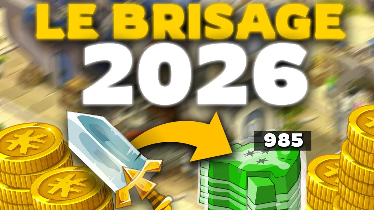 Le BRISAGE sur DOFUS en 2026 (Kamas, Drop, Items...)