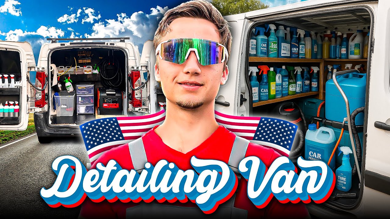 Costruisco un VAN DETAILING come in USA🇺🇸