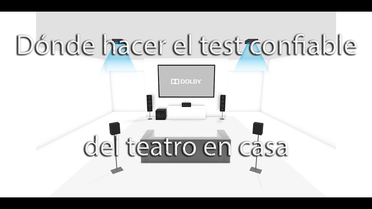 Cómo hacer el test de sonido para el teatro en casa y parlantes 5.1