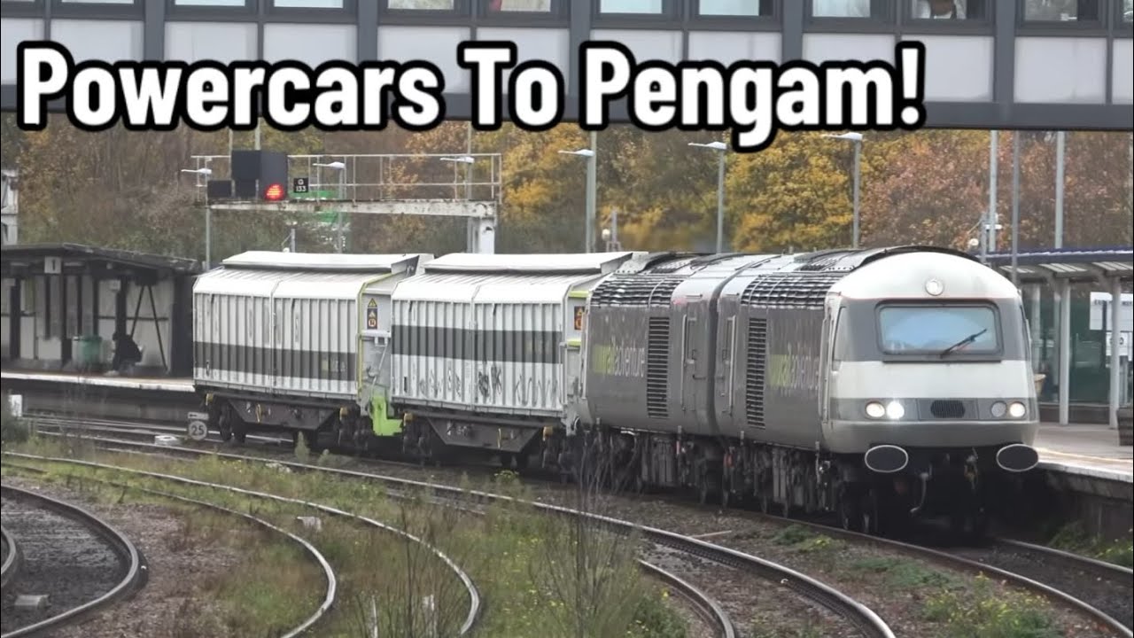 Trains at Gloucester | Gloucester Railway Action | Powercars to Pengam + LICKEY BANKER to Margam! 