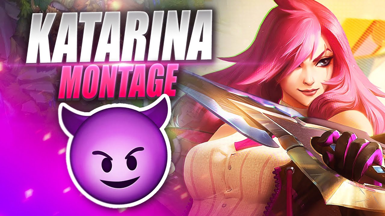 Aggressive Katarina Montage - 2 | FAST HANDS | Season 14 - WILD RIFT
