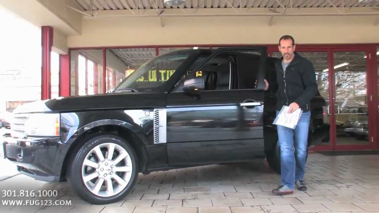 2008 Land Rover Range Rover Supercharged for sale with test drive, walk through video