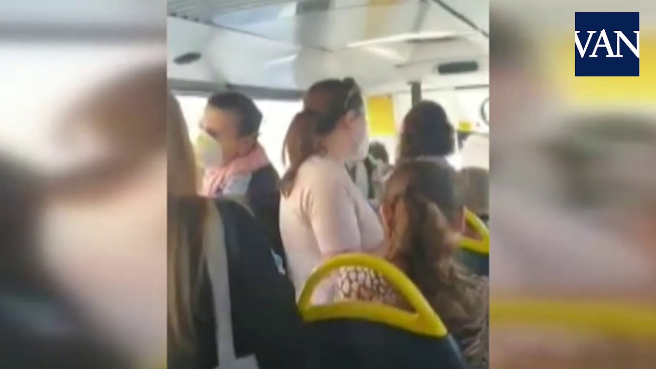Un autobús en Murcia incumple todas las medidas de seguridad
