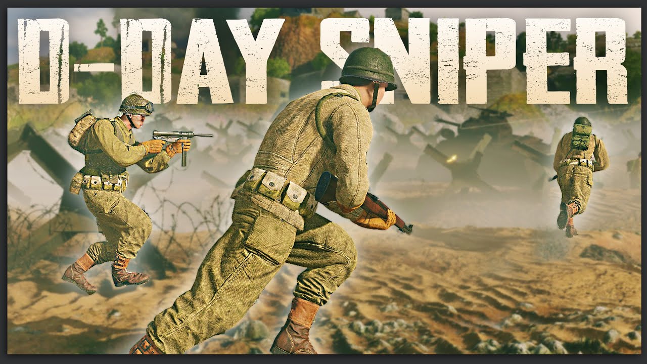 SNIPING MY WAY THROUGH D-DAY IN THIS NEW WW2 SQUAD-BASED FPS