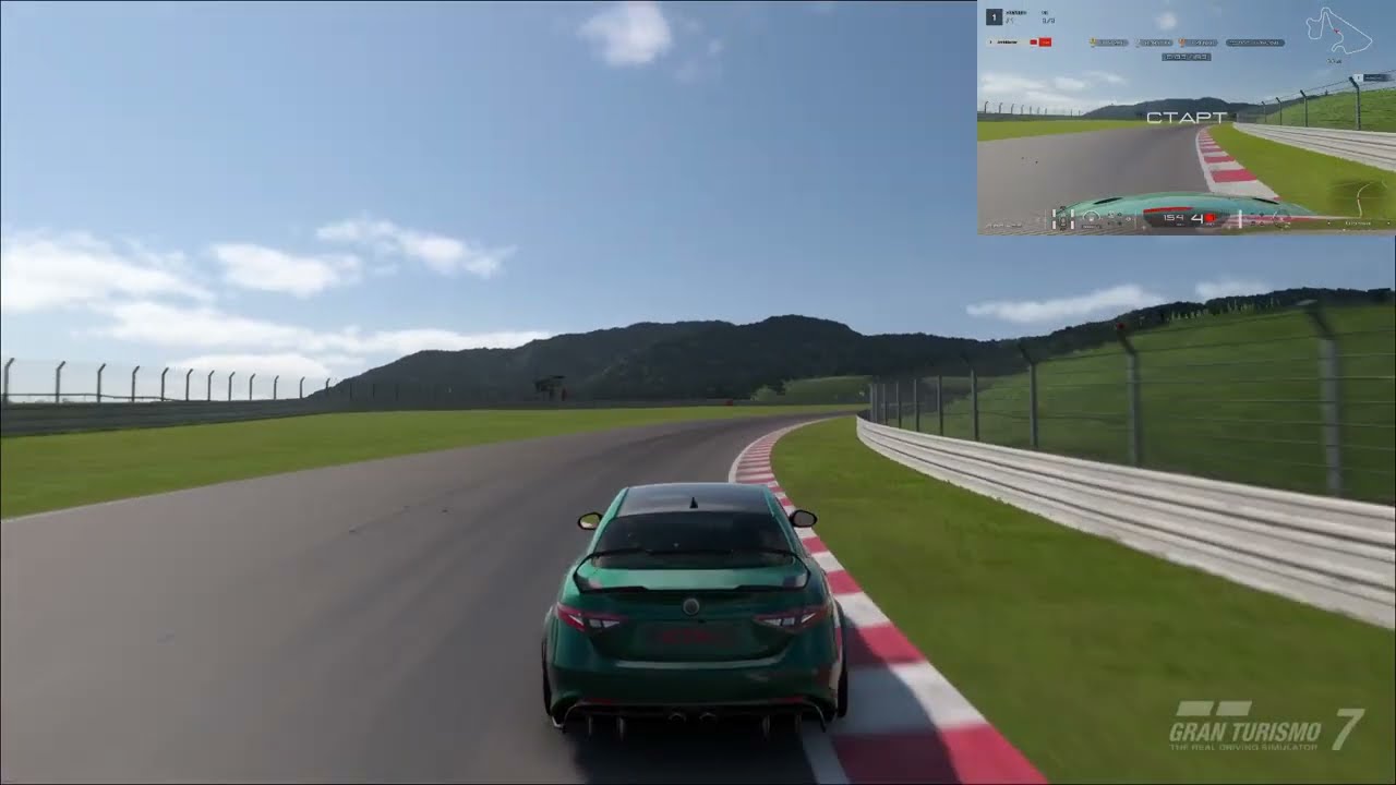 Gran Turismo 7 | Driver License Master| Nationale A-3 | Alfa Romeo Gulia GTA | gold