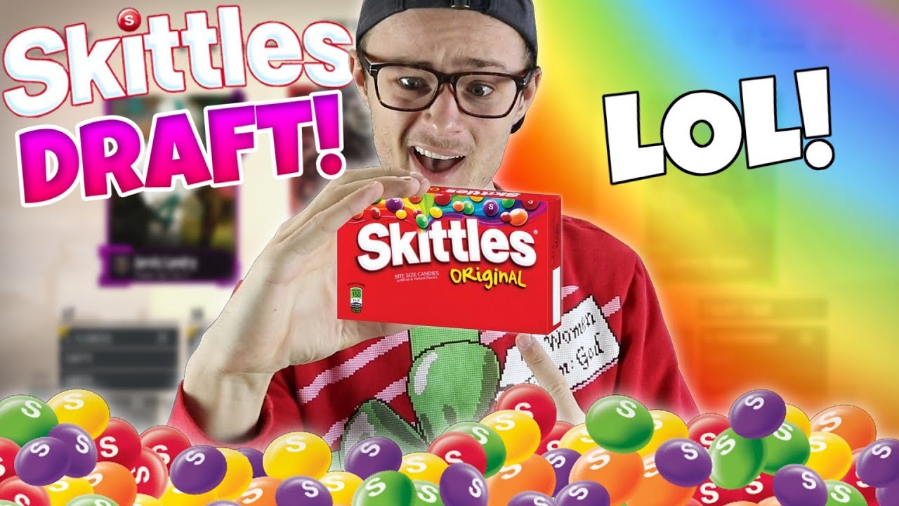 SKITTLES DRAFT - EVERY COLOR IS A DIFFERENT OUTCOME!! Madden 18 MUT Draft