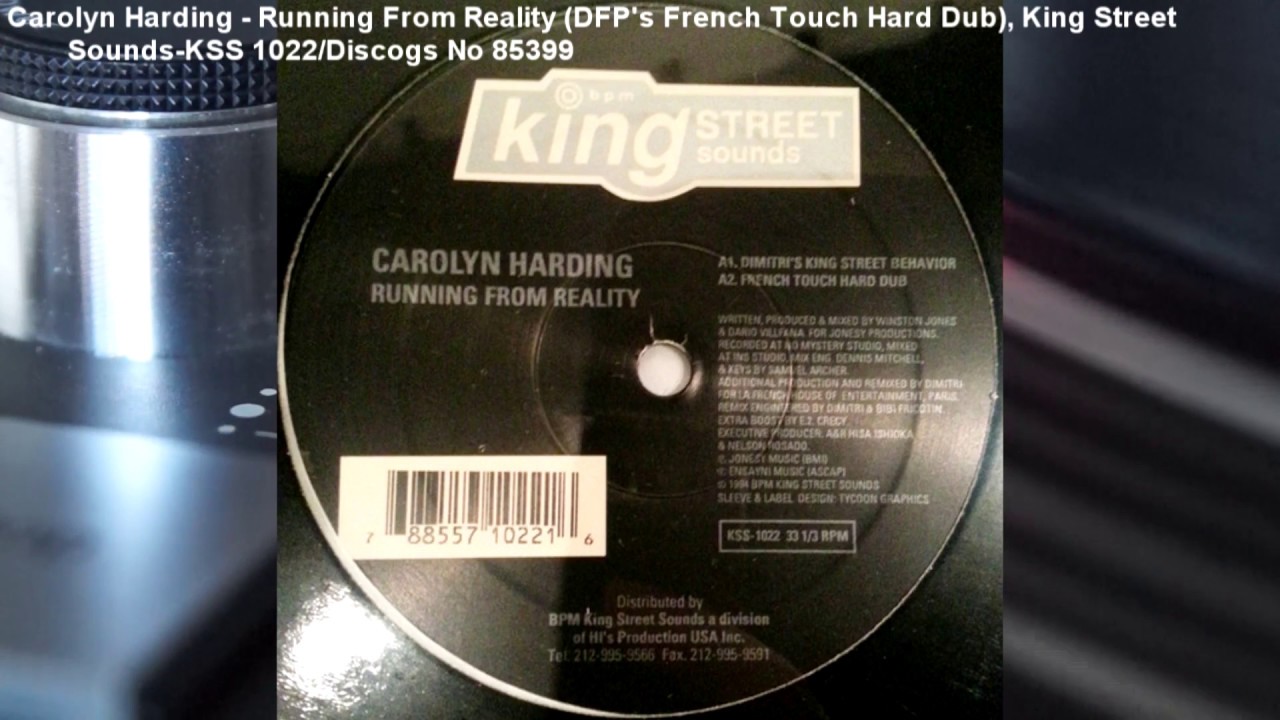Carolyn Harding - Running From Reality (DFP's French Touch Hard Dub) (1994)
