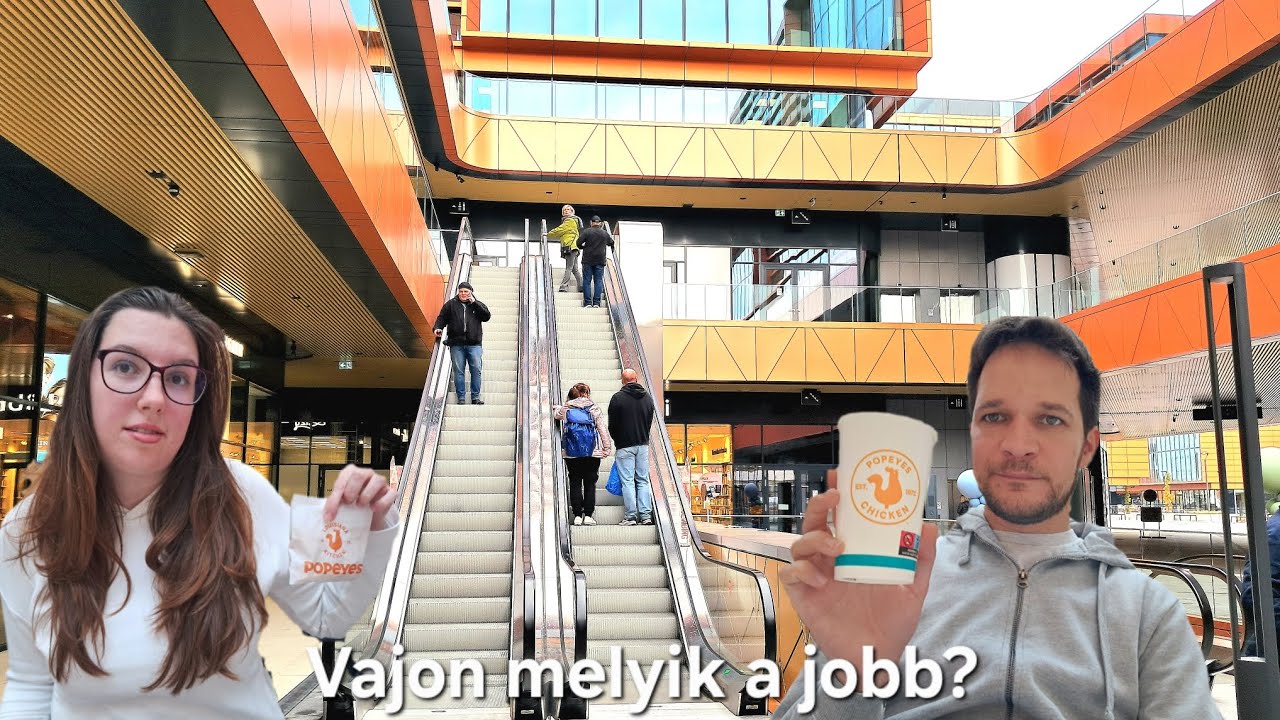 Megnyílt az első híres amerikai gyorsétterem Budapesten és a vadonatúj üzletközpont!