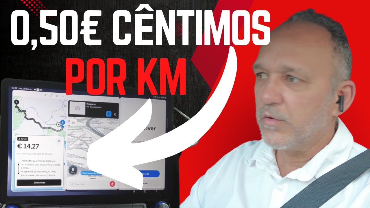 EM LISBOA ACEITANDO CORRIDAS QUE ANTES NÃO ACEITAVA.