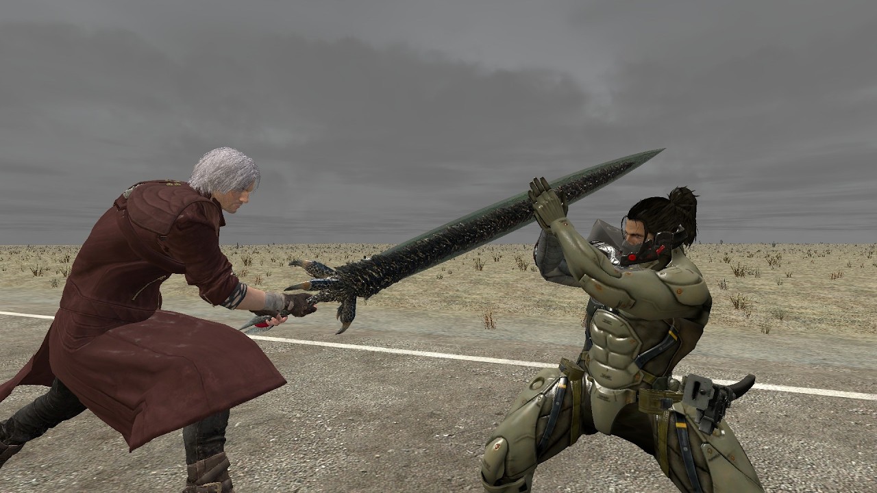 Dante vs Jetstream Sam (GMOD)