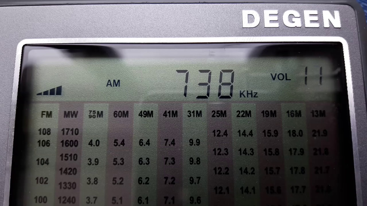 MediumWave, 738 kHz, Moscow.. Reports of radio reception)..