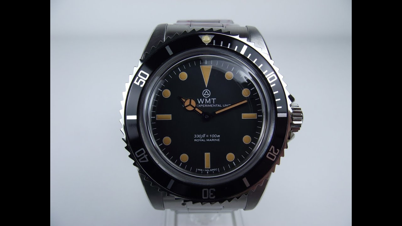 WMT Royal Marine M16-010A (Live And Let Die 5513 Submariner Homage) 4K Watch Review