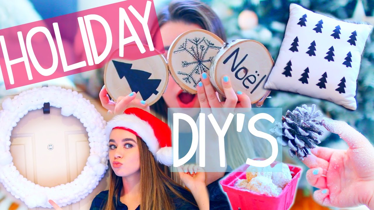 DIY Holiday Projects! Room Decor, Gift Ideas, Treats & more!