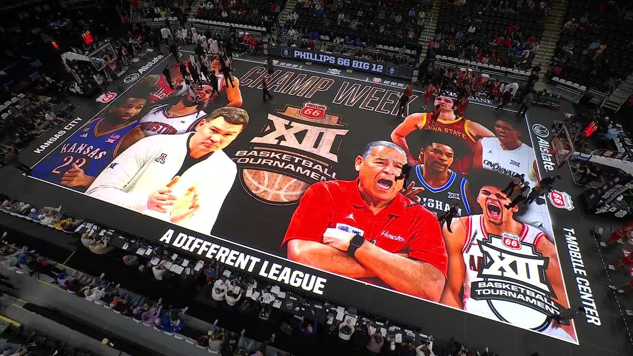 ASB GlassFloor at the 2026 Phillips 66 Big 12 Men's Basketball Tournament