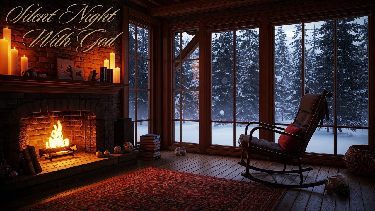 Silent Night With God 🙏🏻❄️| Instrumental Worship Music for Prayer, Devotion & Bible Reading