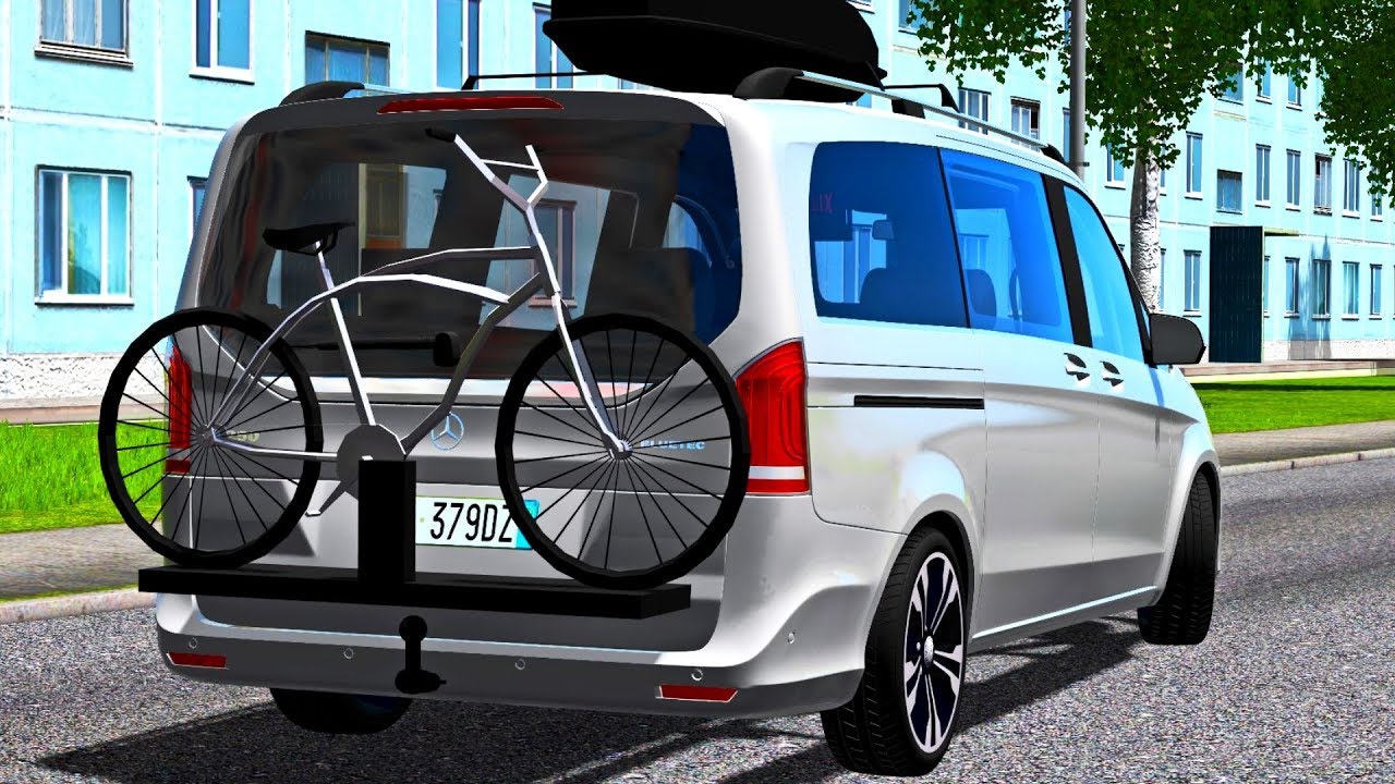 City Car Driving 1.5.4 Mercedes-Benz V-Class 2016 - G27 HD [1080p][60fps]