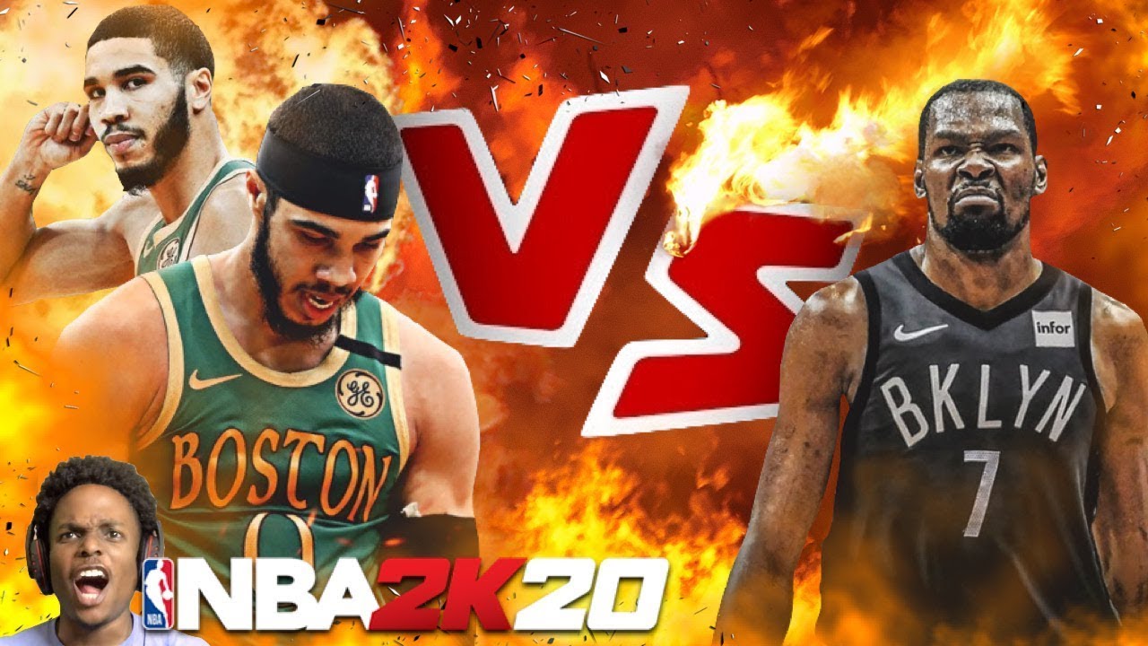 NBA 2K20 KEVIN DURANT vs JAYSON TATUM!!