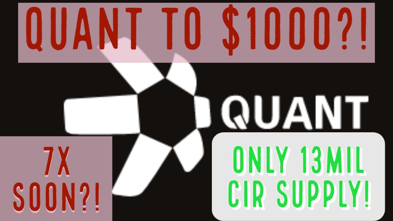 QUANT | QNT TO $1000 SOON?!