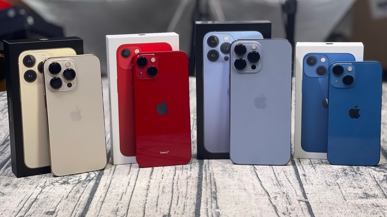 iPhone 13 / 13 Mini / 13 Pro / 13 Pro Max — распаковка и первые впечатления