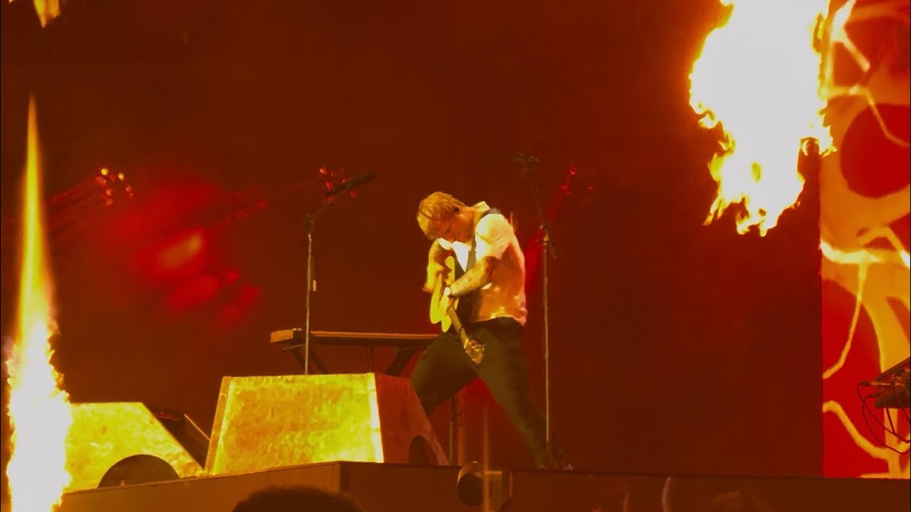 Ed Sheeran - Bloodstream - Live Ipswich Portman Road Stadium 11/07/25