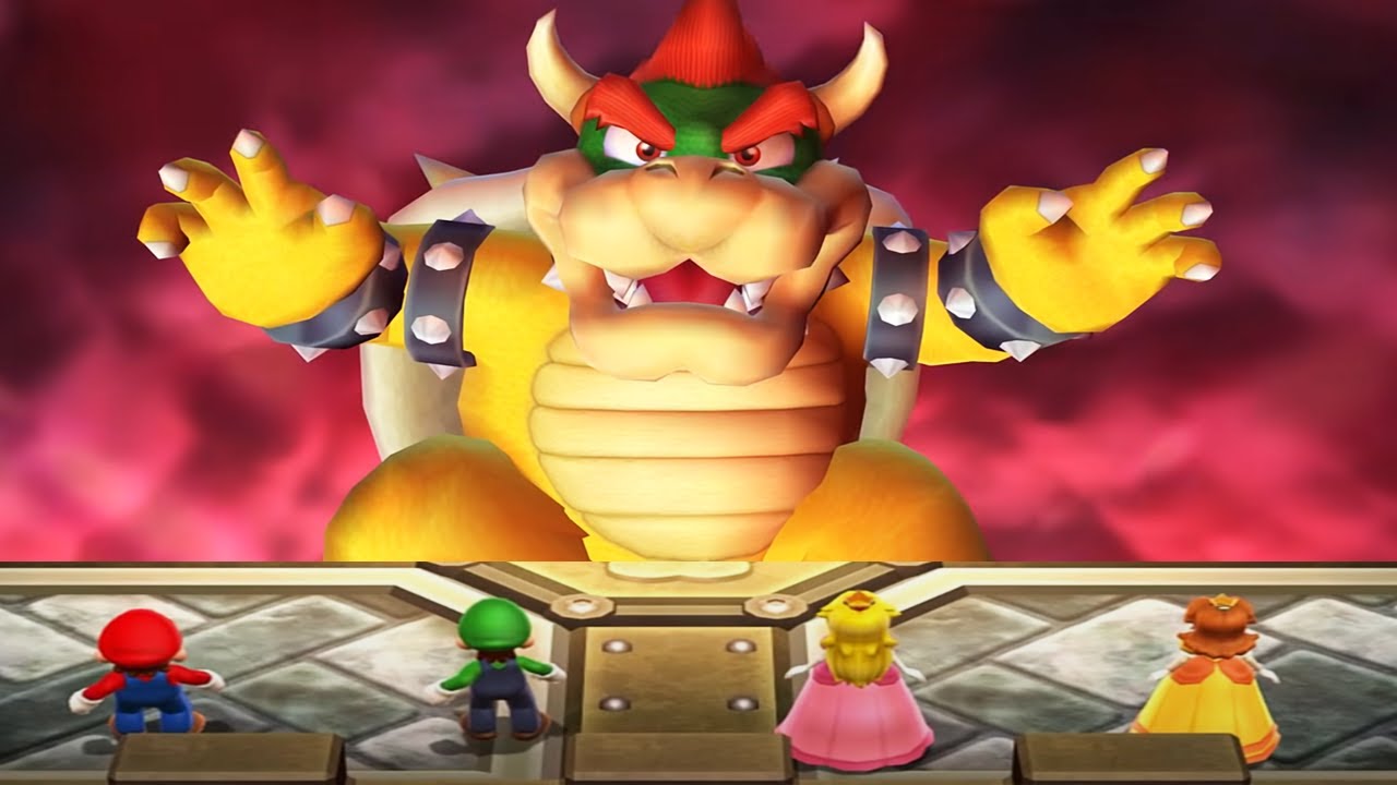 Mario Party 9 MiniGames #11 - Mario Vs Luigi Vs Peach Vs Yoshi (Master Difficulty)