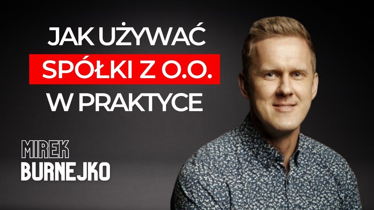 Czy i JAK wypłacać pieniądze z własnej firmy? | Mirek Burnejko | Prawnik Rozmawia