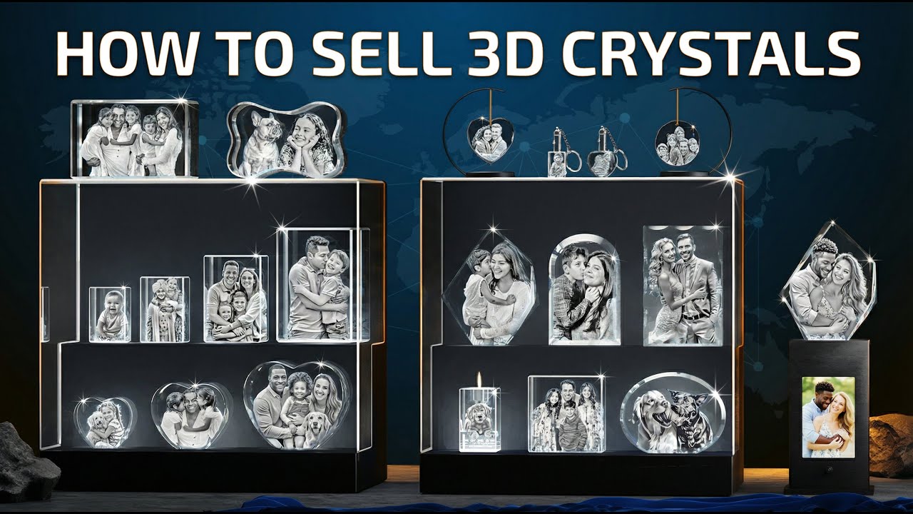 How to Sell 3D Crystal Photo Gifts | Proven Retail Display & Sales Strategy
