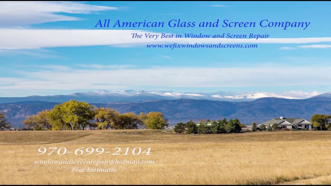 All American Glass Video Window Reglaze