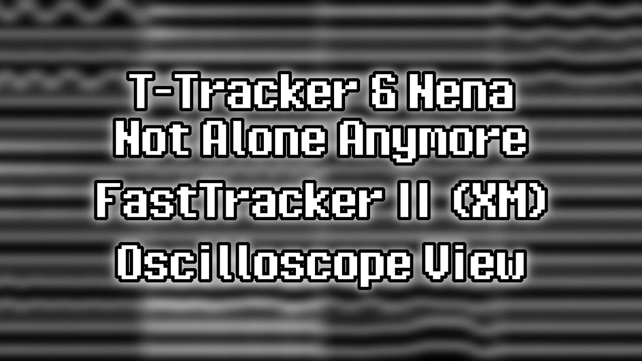 T-Tracker & Nena - &ldquo;Not Alone Anymore&rdquo; (XM) [Oscilloscope View]