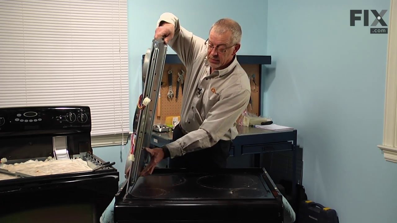 Maytag Range Repair – How to replace the Surface Element with Limiter - 6
