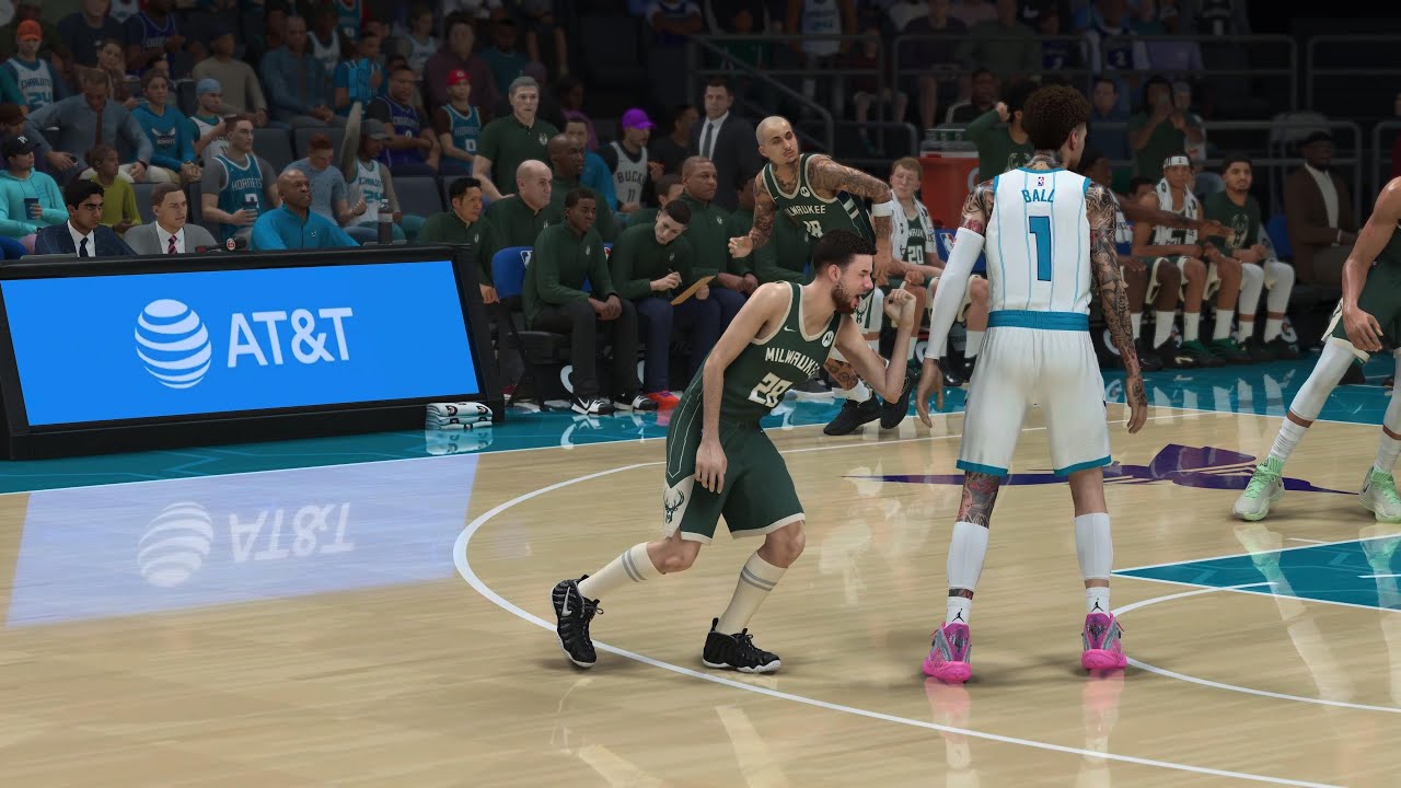 NBA 2K26 - NBA - Career Mode - Bucks @ Hornets - PS5 Pro Enhanced Gameplay - No Commentary