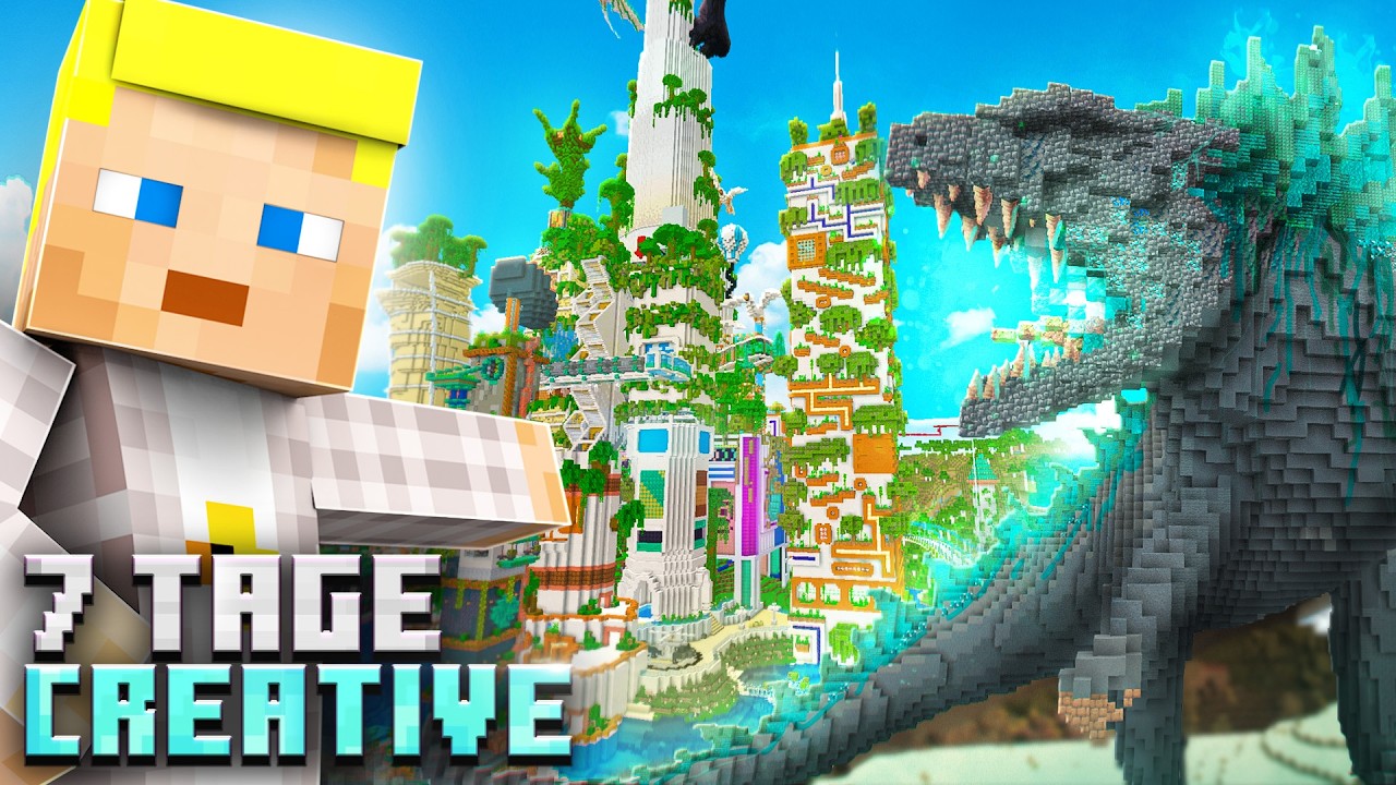 ICH HABE 2000 SPIELERN FÜR 7 TAGE CREATIVE GEGEBEN! (HILFE...)